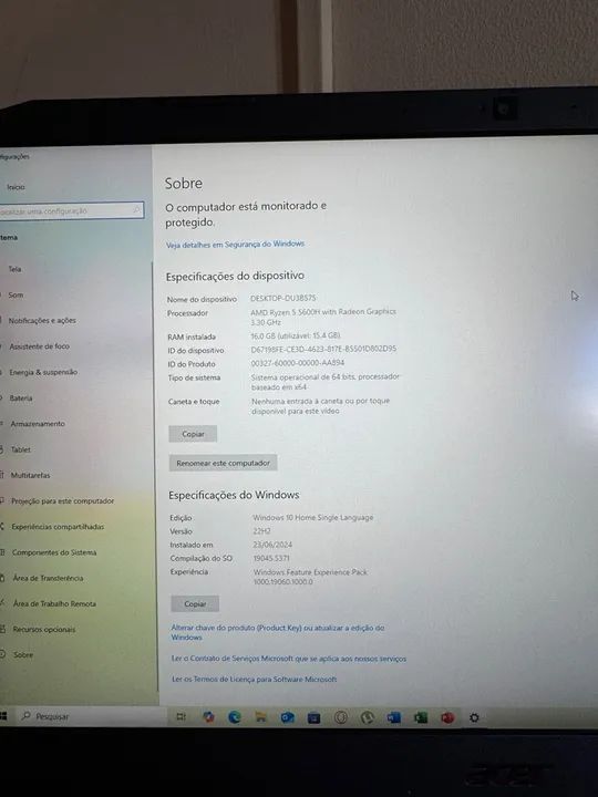 Notebook Gamer Acer Nitro 5 zero - Foto 3