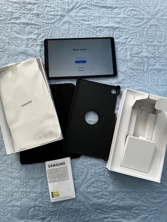 Tablet Samsung Galaxy Tab A7 Lite SM-T225 - 4G + Wi-Fi - Estado de Novo - Foto 4