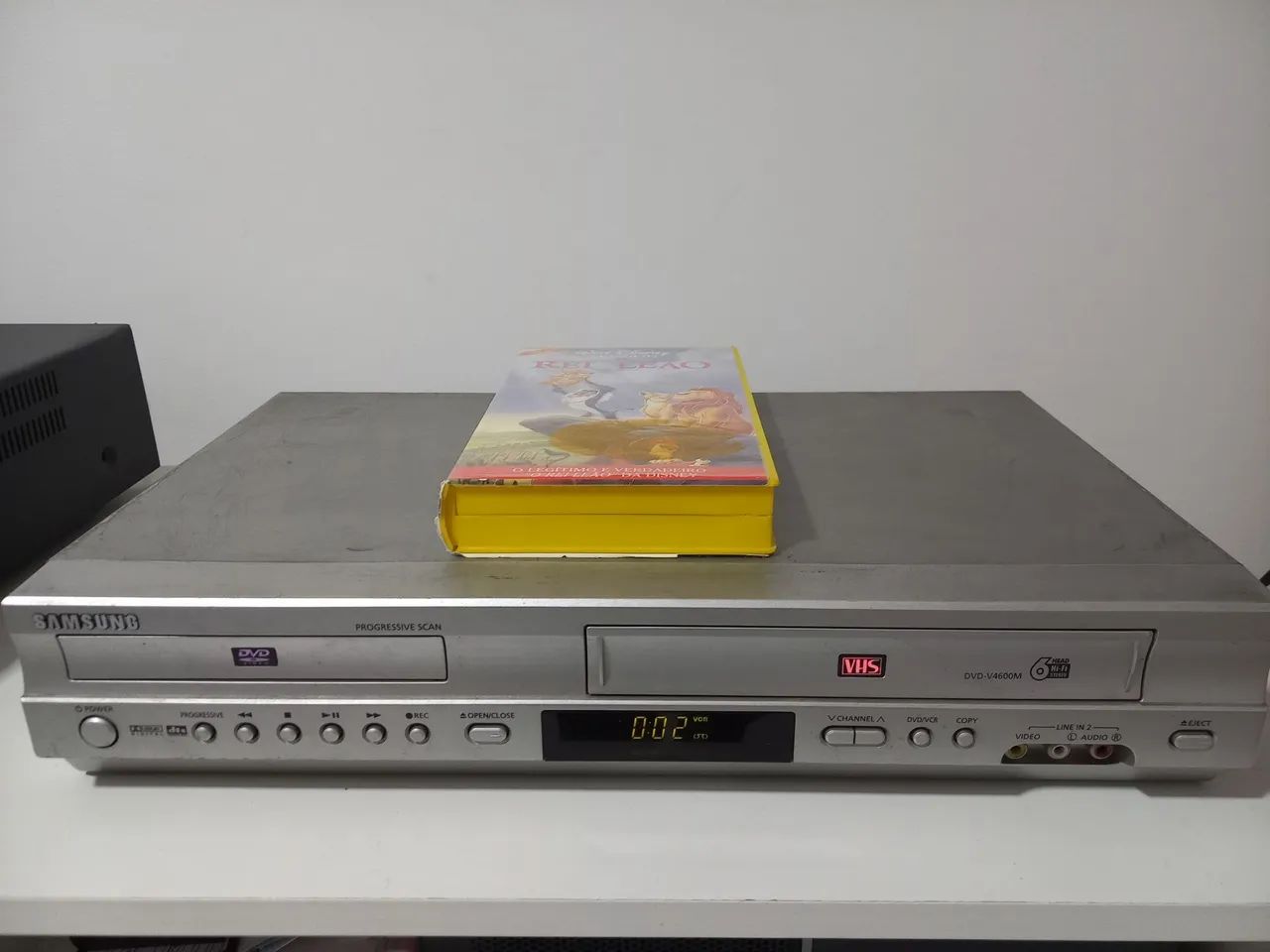 Vídeo Cassete e DVD Samsung