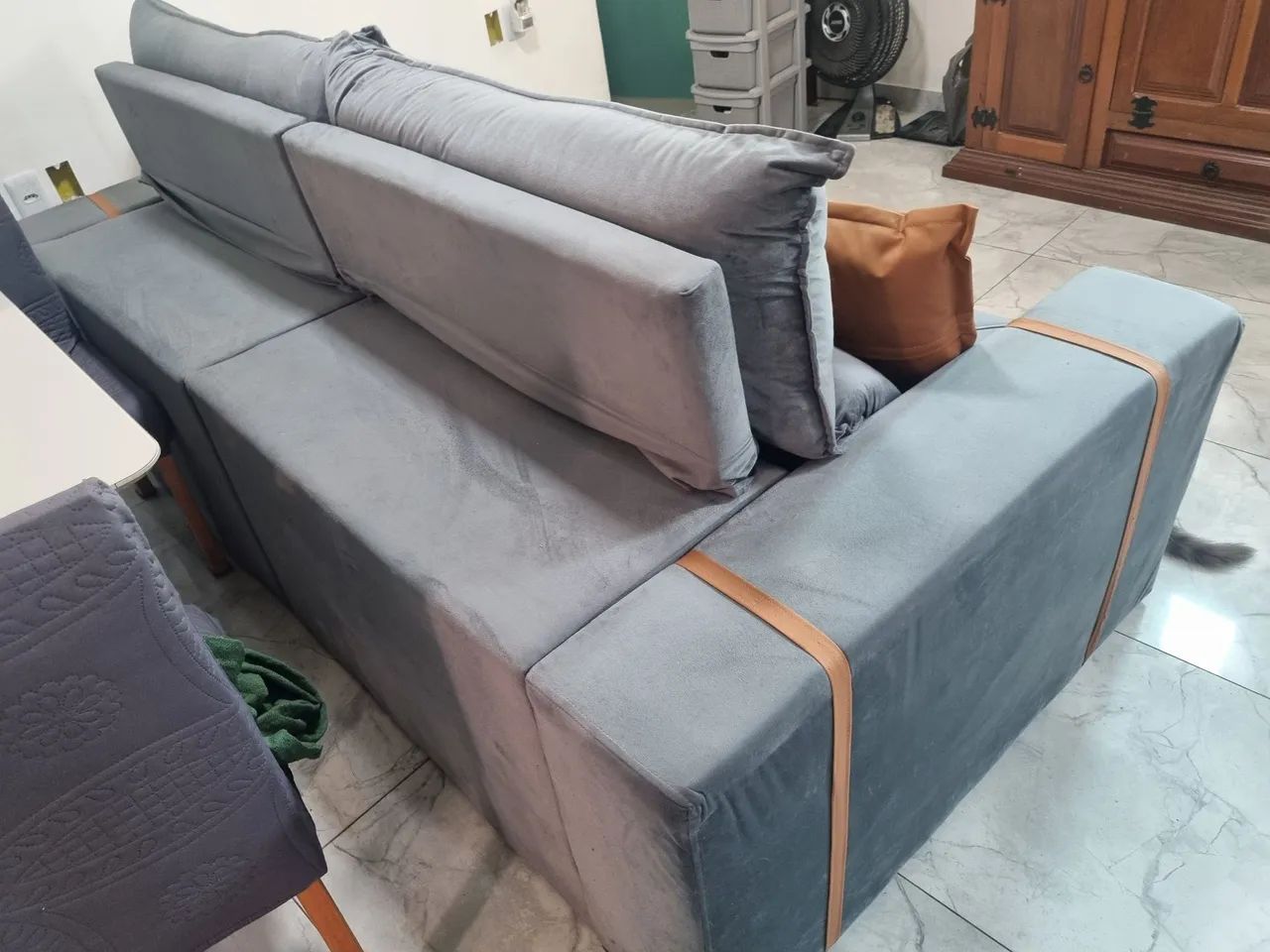 Sofá retrátil seminovo  - Foto 3