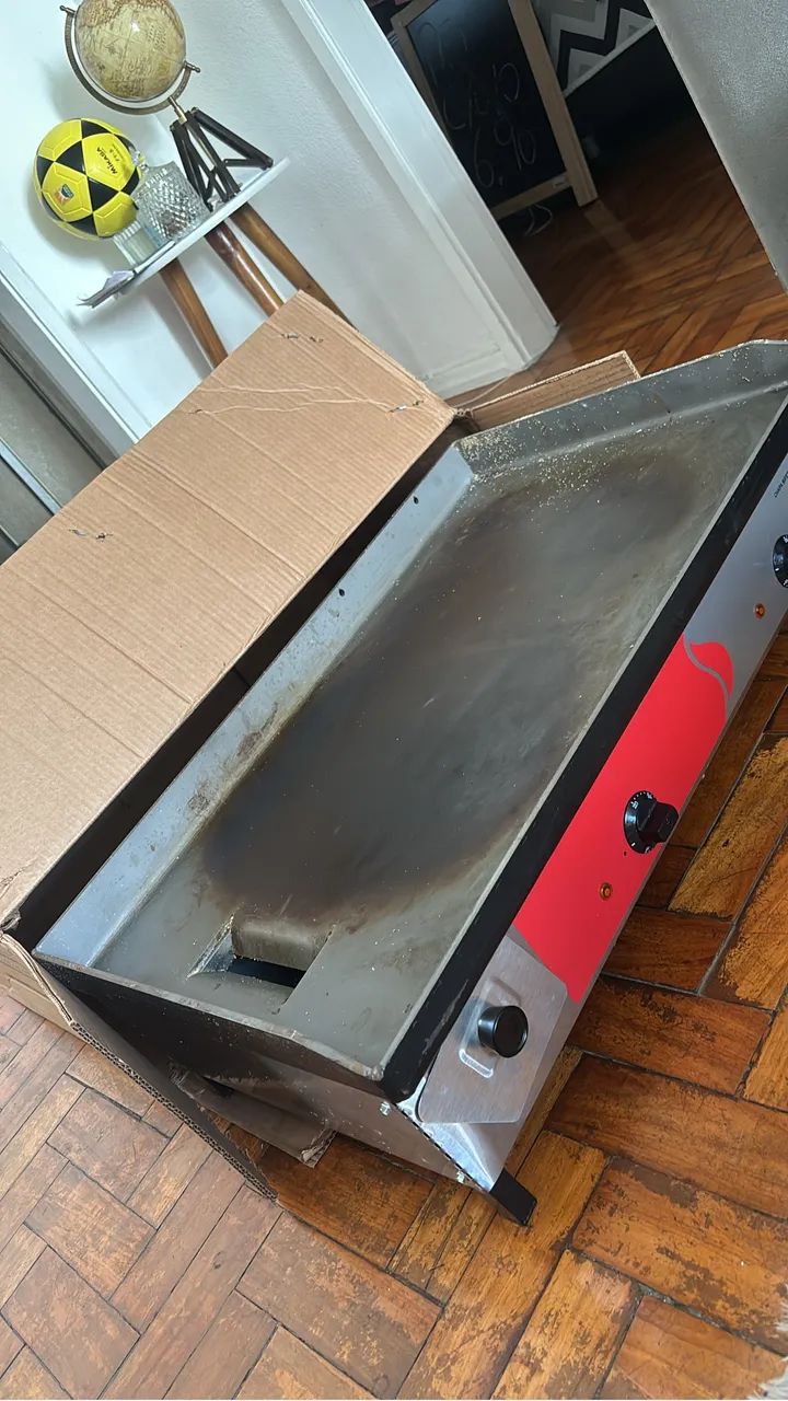 Vendo Chapa elétrica com menos de 1 mês de uso  - Foto 2