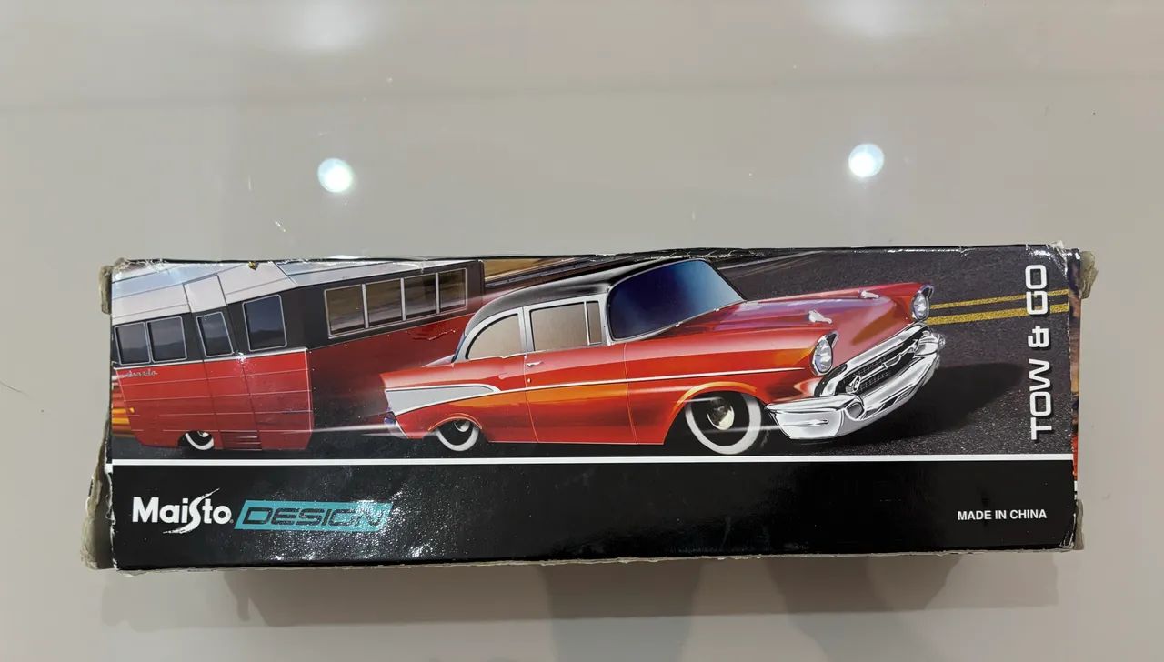 MAISTO 1932 Ford Roadster Traveller Trailer - Foto 4