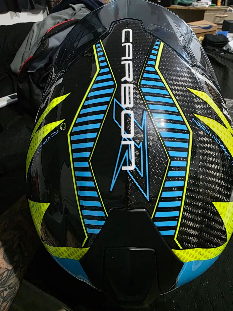 Capacete Norisk Carbon R Team 61 - Foto 5