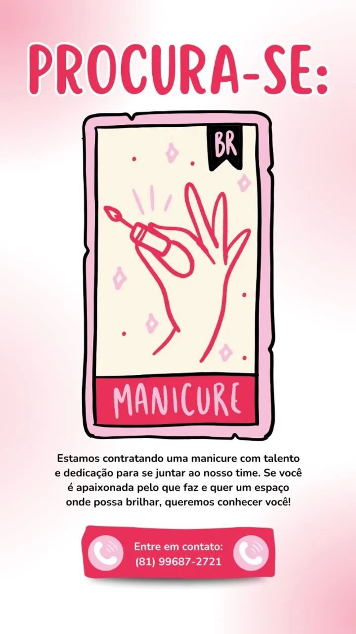 VAGA PARA MANICURE