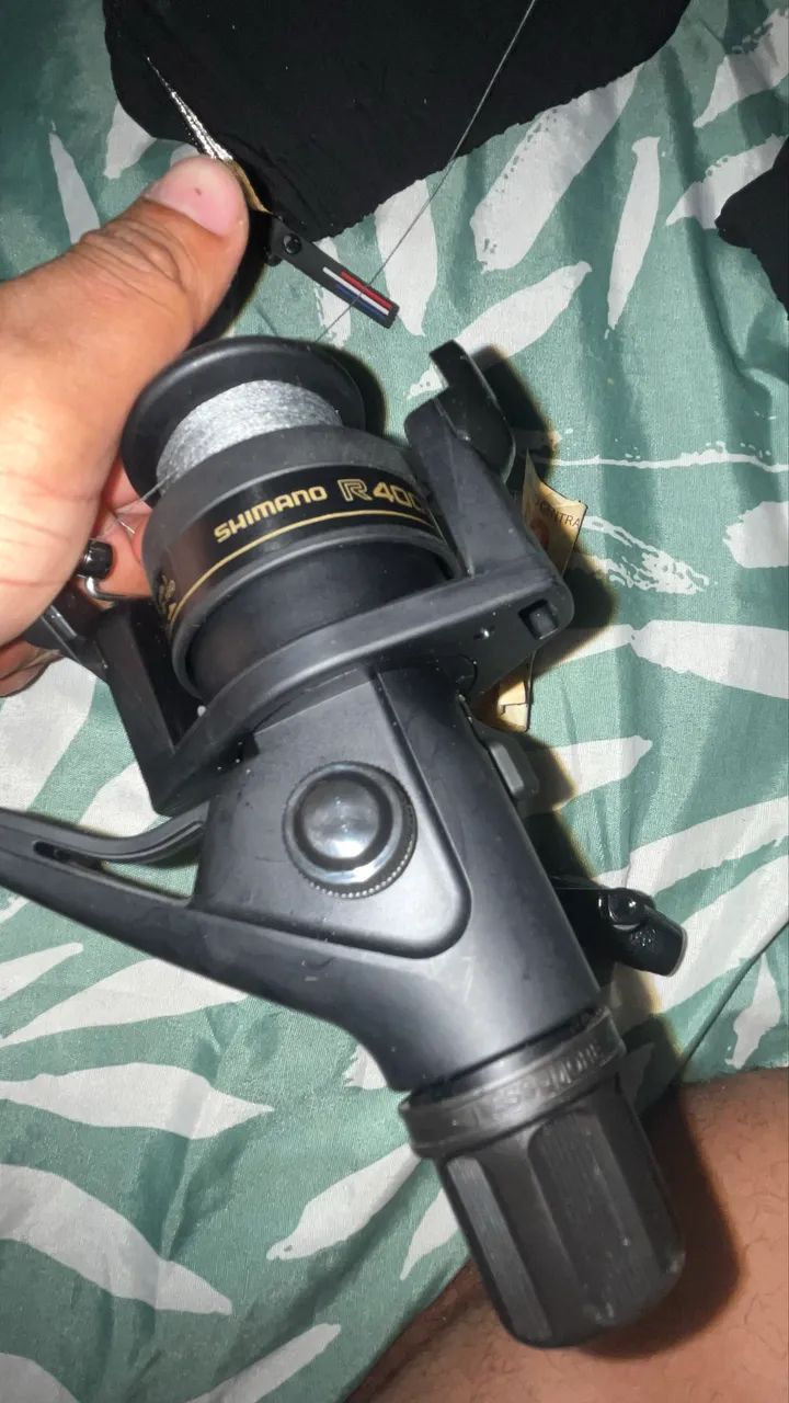 Kit molinete shimano mais vara des pesca  - Foto 2