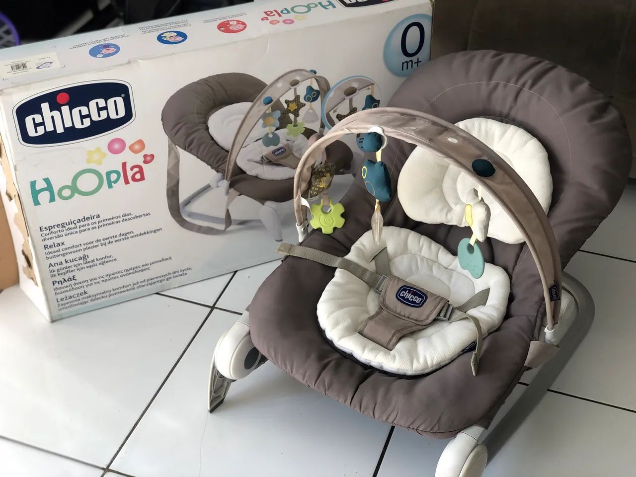 Cadeira espreguiçadeira Chicco Hoopla - Foto 2