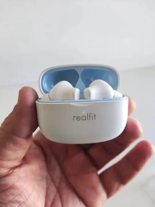 Fone de Ouvido Realfit F3 Sem Fio Bluetooth 5.4 Cancelamento de Ruído Gamer - Foto 5