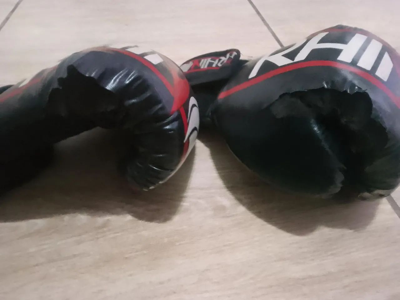 Luva e caneleira muay Thai  - Foto 5