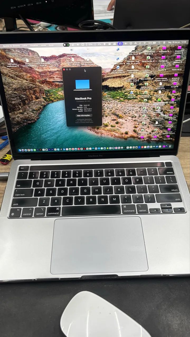 Macbook M2 Pro 8 gb 500 hd touch bar 13?