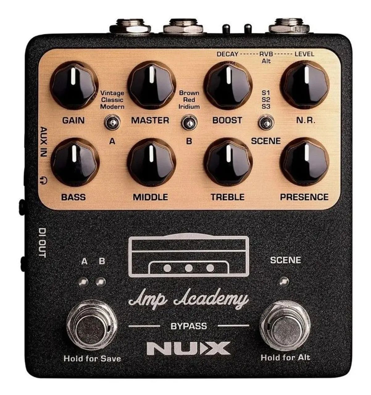 PEDAL NUX AMP ACADEMY SEM USO