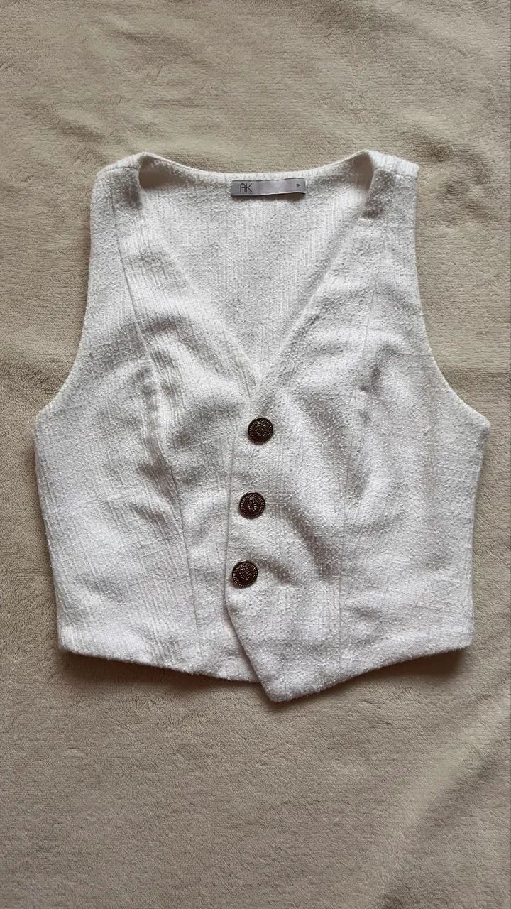 Colete branco 