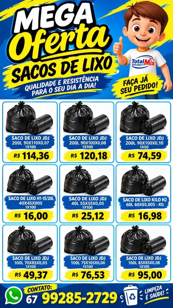 Saco de lixo 