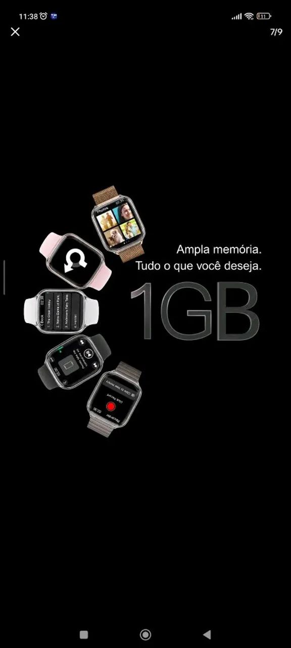 Relógio smartwartch W11 - Foto 3