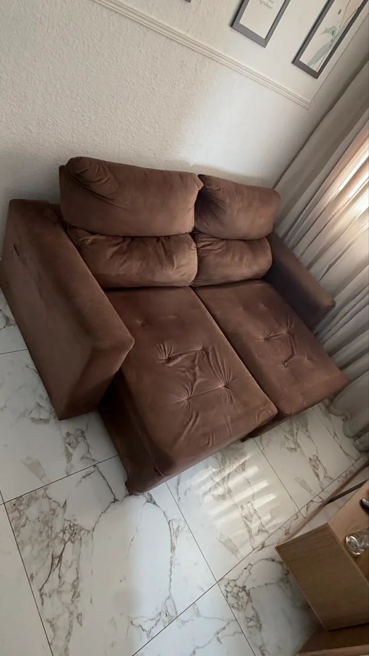Sofa retratil e reclinavel 