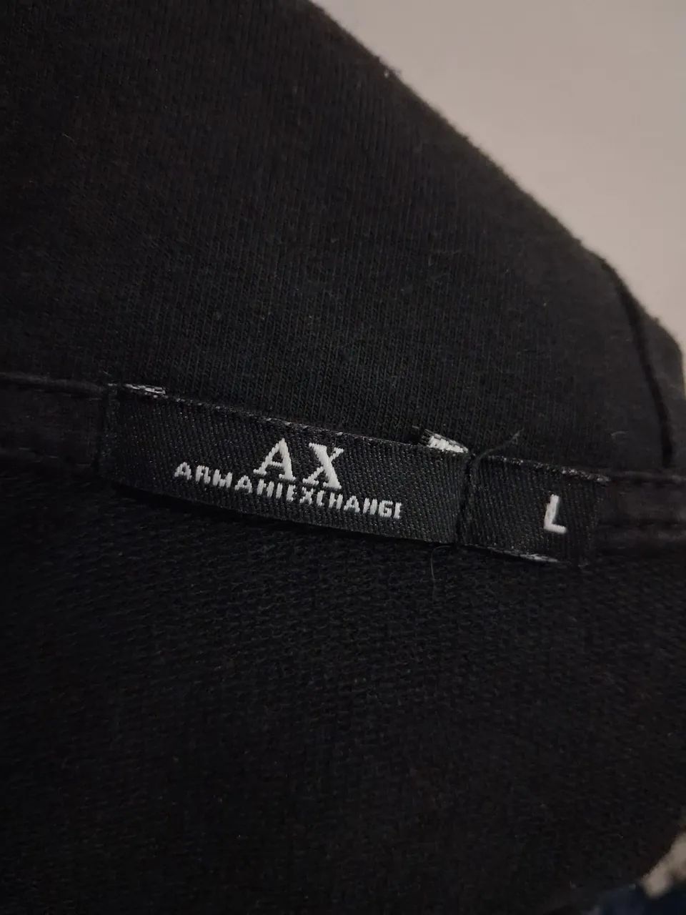 Blusão moletom Armani Exchange Tam G em ótimo estado  - Foto 4