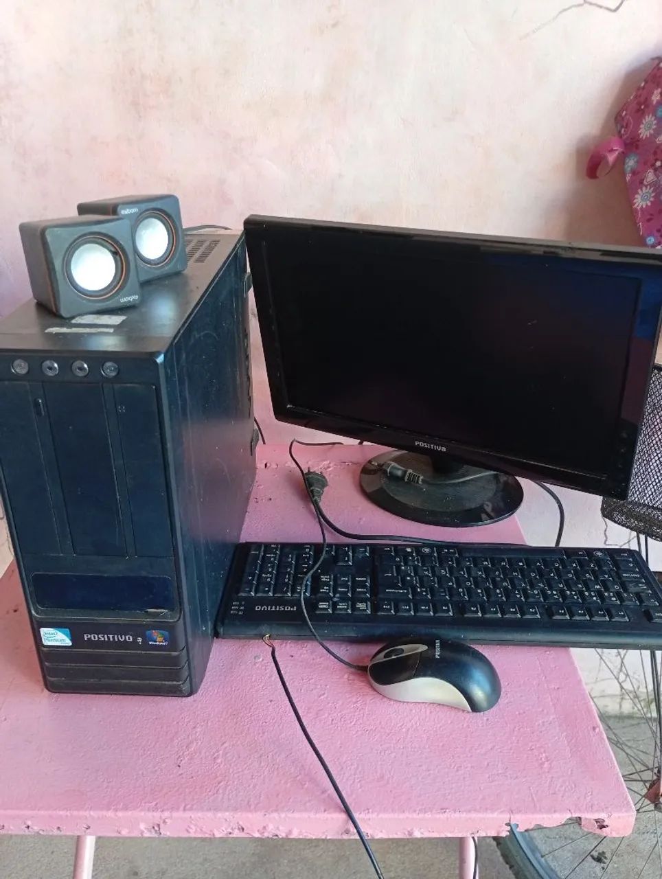 Computador  com problema no munitor