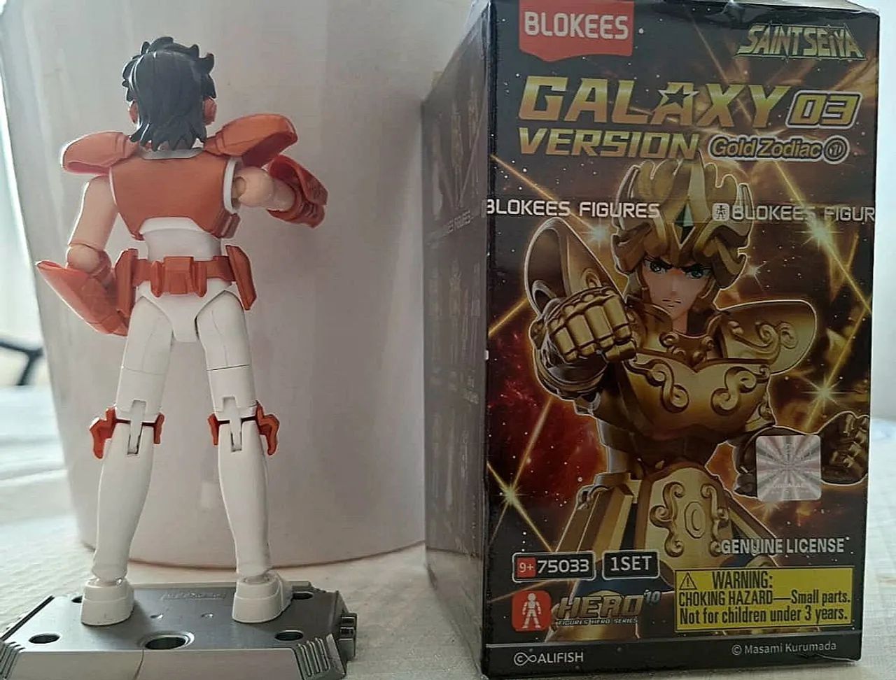 Blokees Saint Seiya Ban de Leão Menor Galaxy Version Wave 3 - Foto 2
