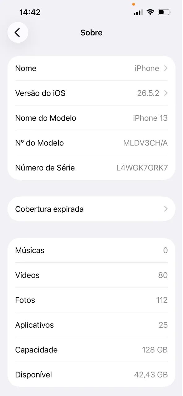 iPhone 13 128g branco - Foto 2