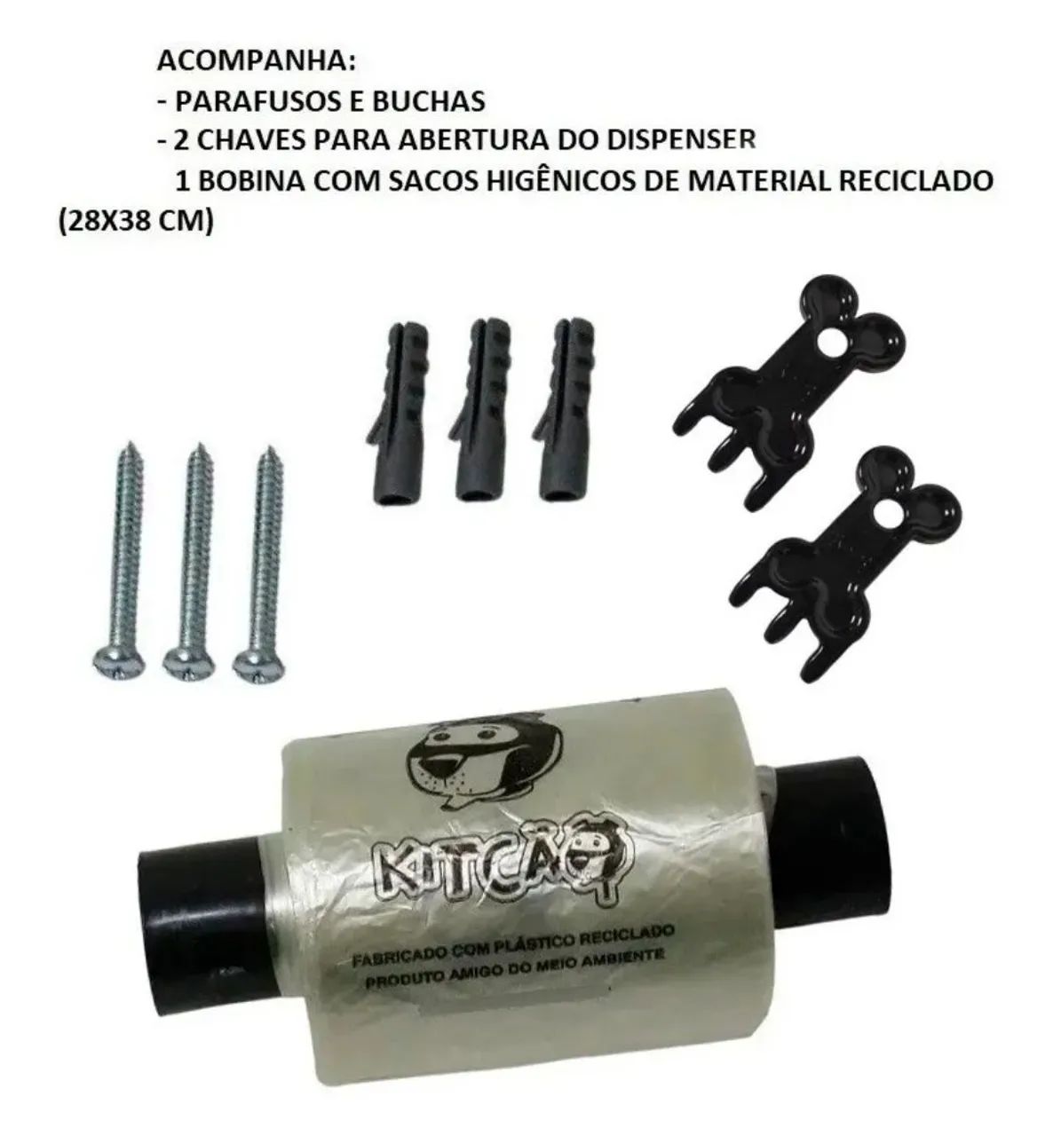 Suporte de Parede Cata Caca mais Refil - Foto 3