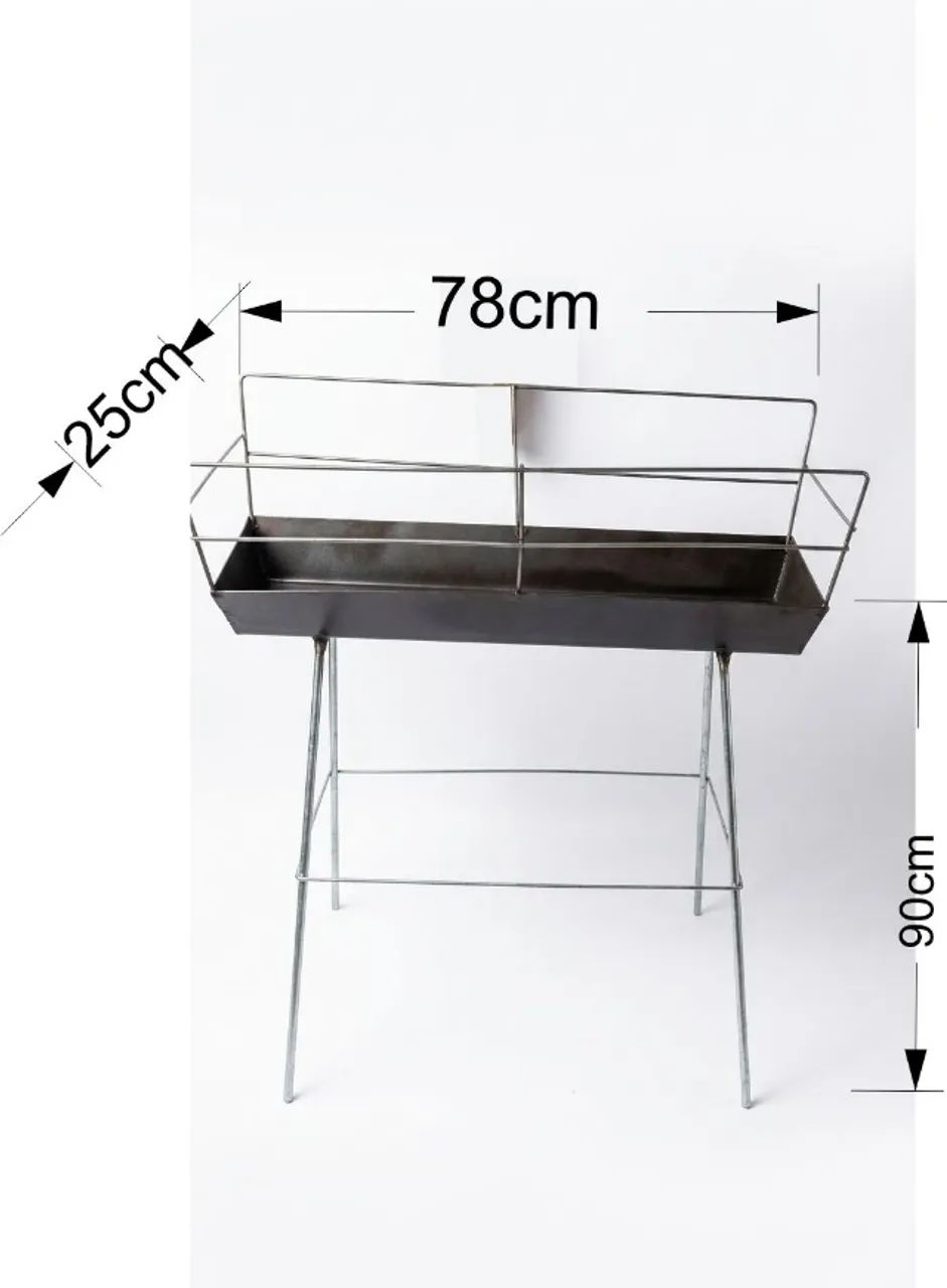 Churrasqueira Para Espetinhos Modelo Start / Grande 75cm - Foto 2