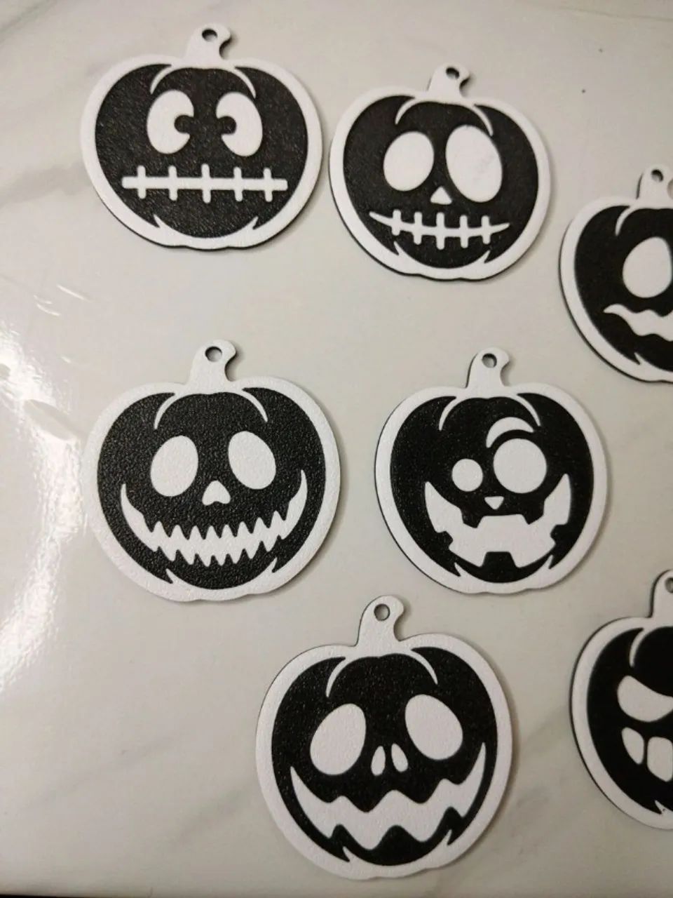 chaveiros halloween abóbora - Foto 3