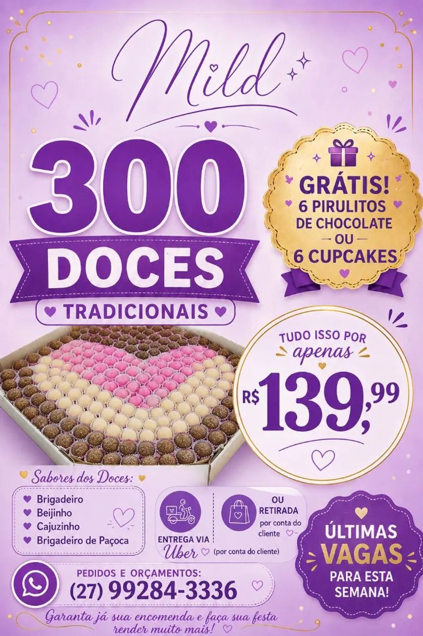 Combo promocional super econômico 