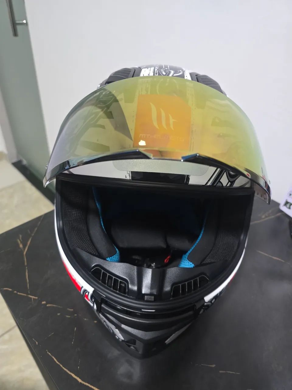 Vendo capacete MT stringe 2 novo - Foto 5