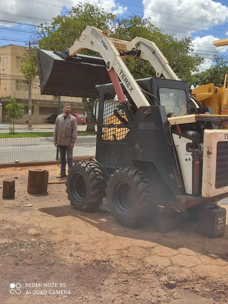 Minicarregadeira terex tsr 50 