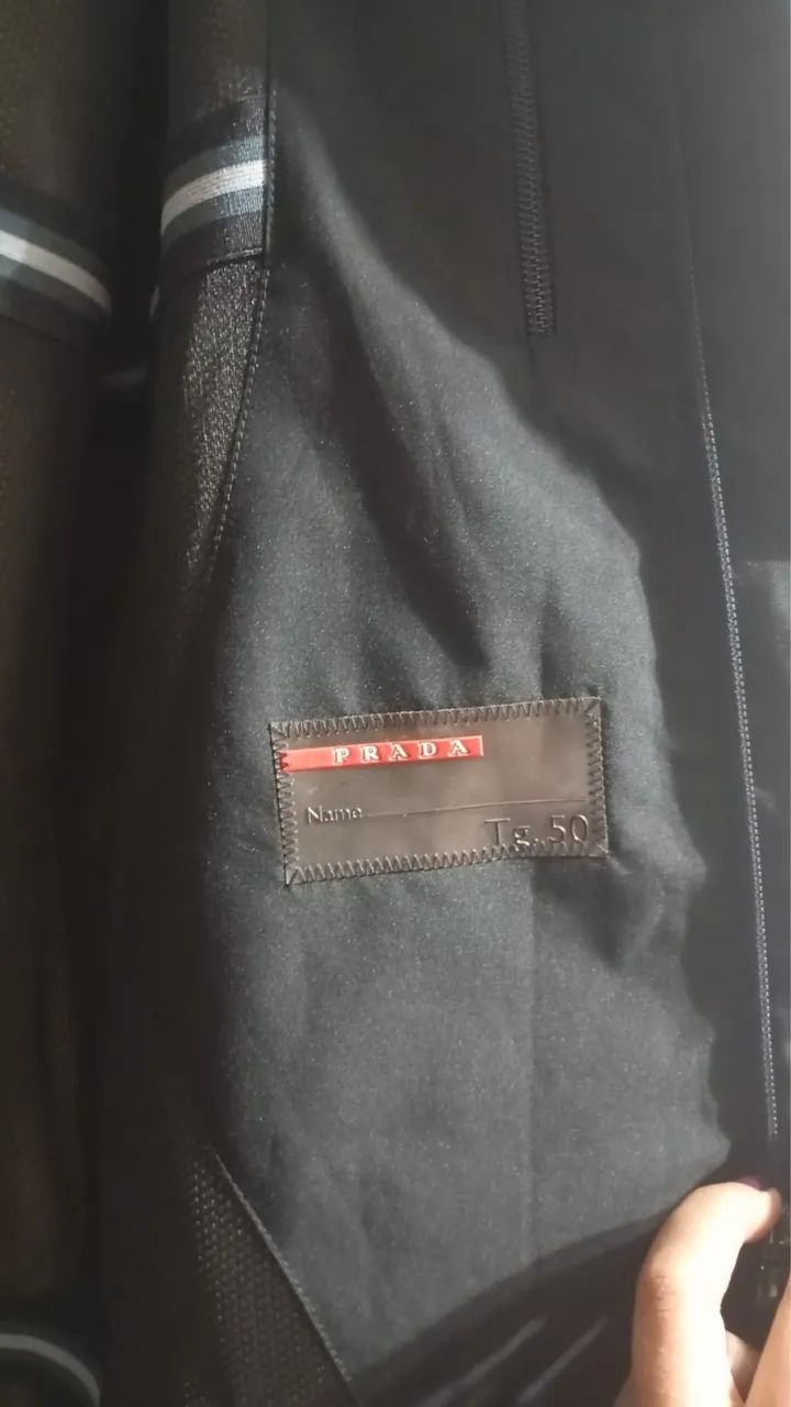 Casaco sobretudo masculino PRADA - Foto 4