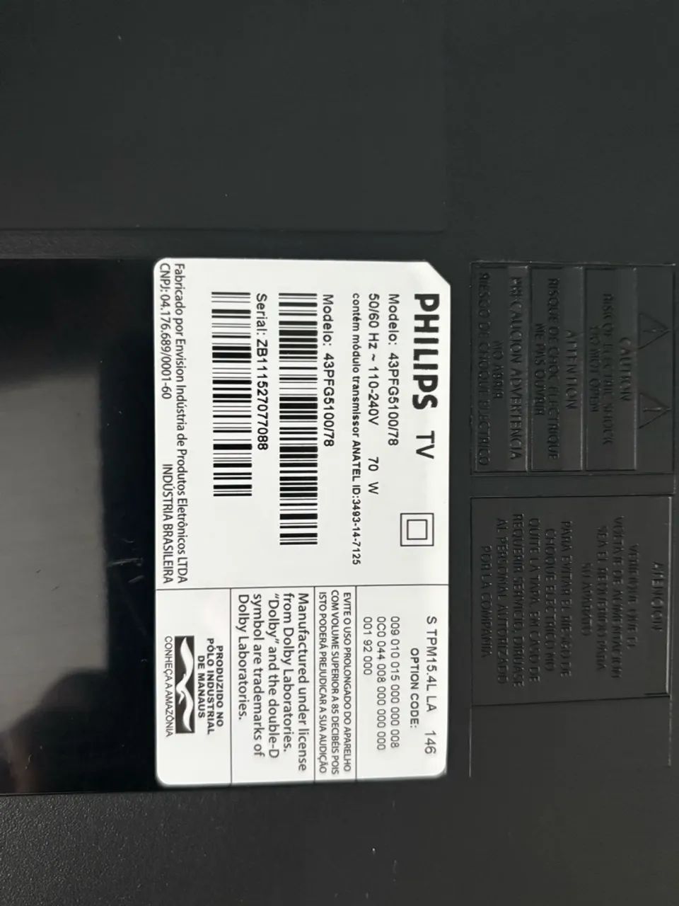 ? SMART TV PHILIPS 43" FULL HD