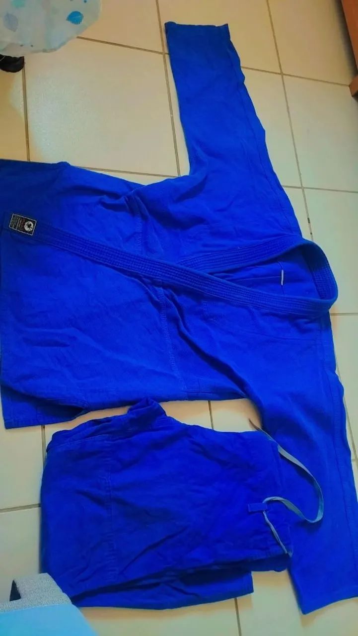 KIMONO JUDÔ AZUL A1