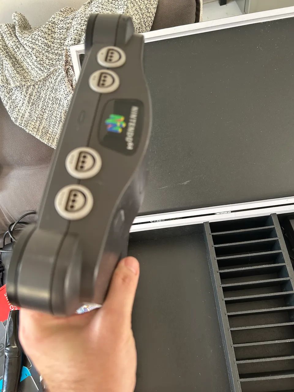 Nintendo 64 - caixa de madeira  - Foto 5