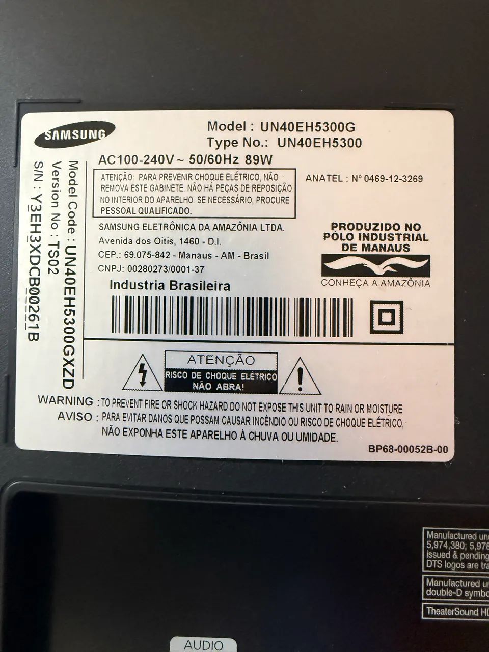 Televisão Samsung + chrome cast gen 3 - Foto 2
