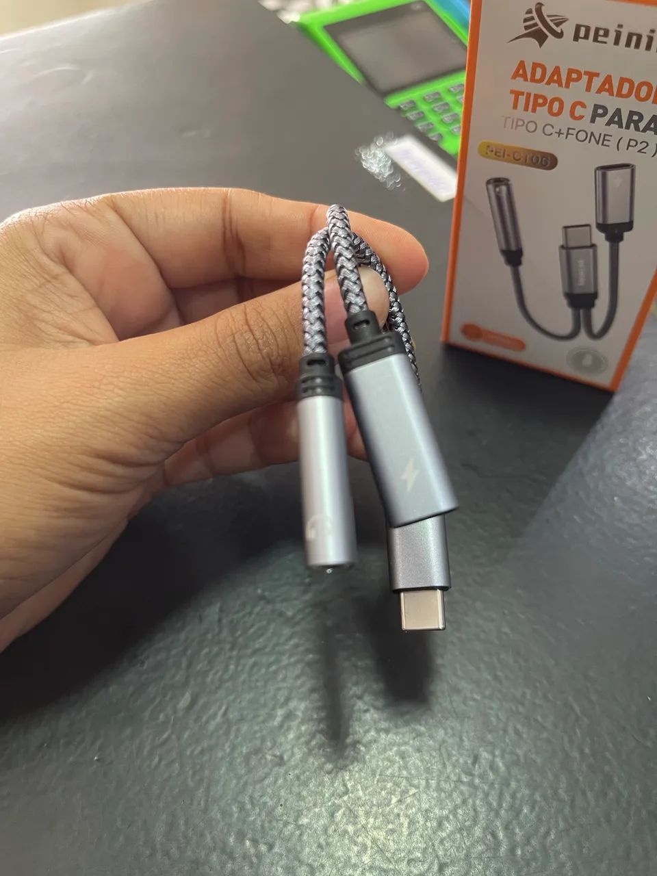 Adaptador Tipo C para Tipo C+Tipo C - PEI-CT06 - Foto 5