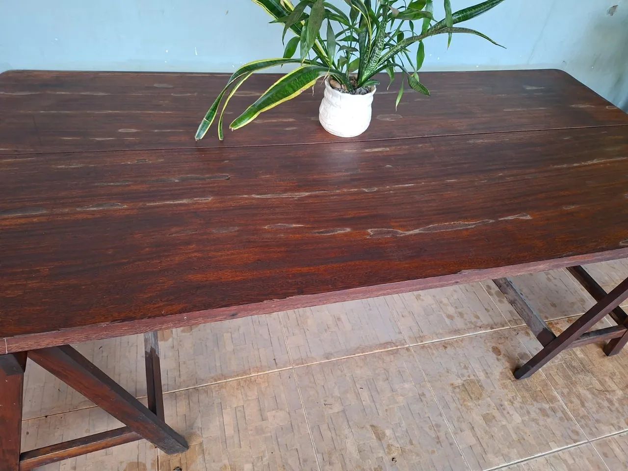 Vendo mesa em madeira  - Foto 3