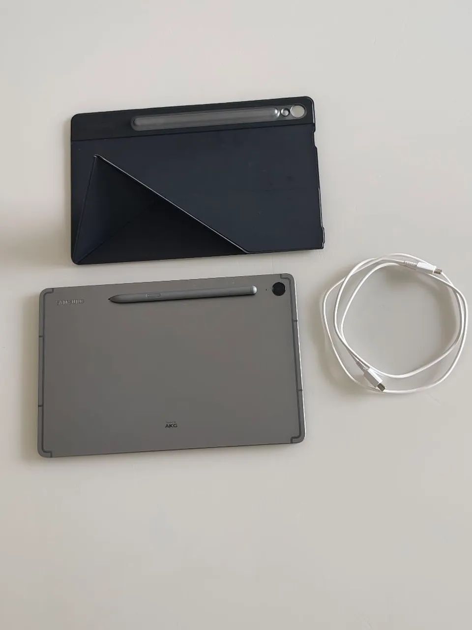 Tablet tab s9 fe Samsung | caneta | capa | cabo | nota fiscal - Foto 4