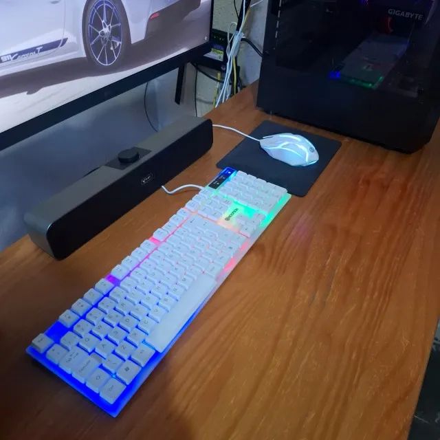 Kit Gamer Hoopson ? Teclado + Mouse RGB