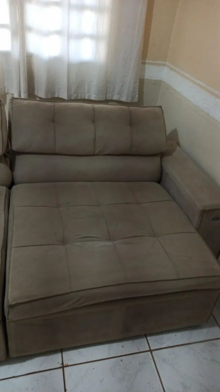 SOFA RETRÁTIL 2 metros, R$1200 - Foto 3