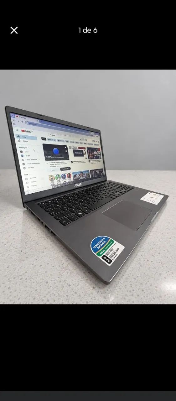 Notebook ASUS X515J | i3, 8GB RAM e SSD 256GB