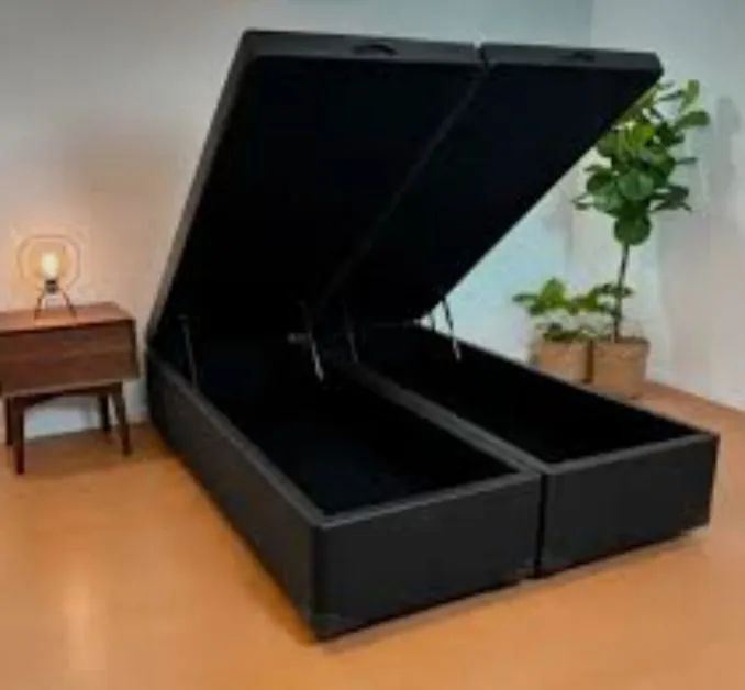 Cama Box Com Baú a Partir de 899 Com Painel Grátis  - Foto 3