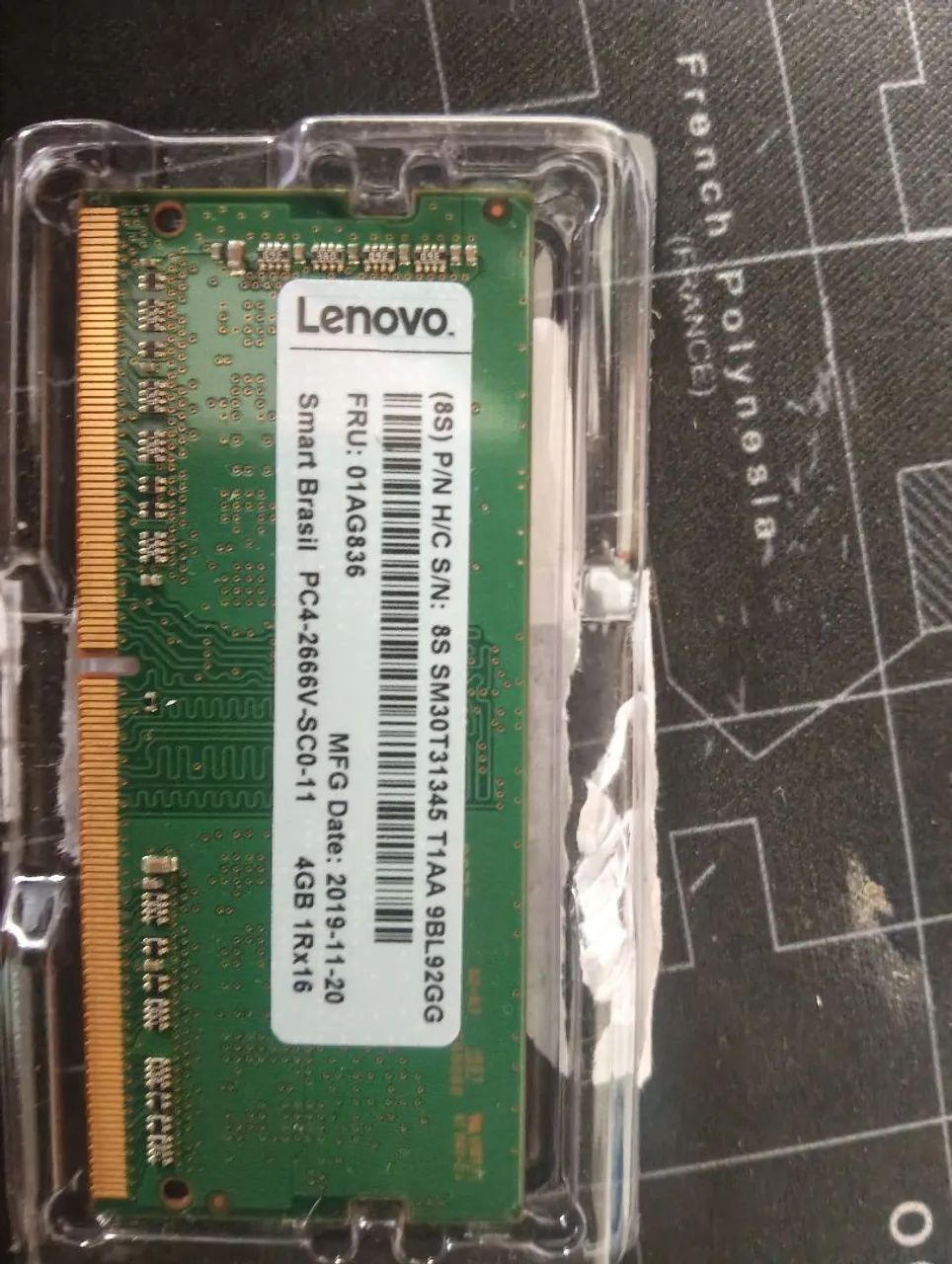 Memória RAM DDR4 4gb notebook 2666mhz