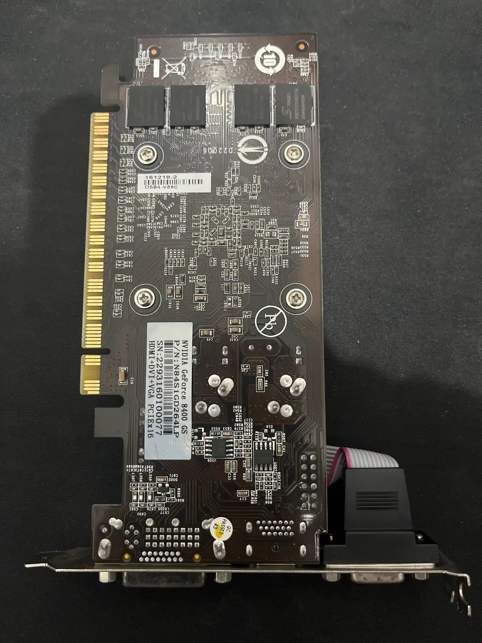 Placa de Vídeo Dedicada 2GB (Ideal para Escritório e Computadores Básicos)