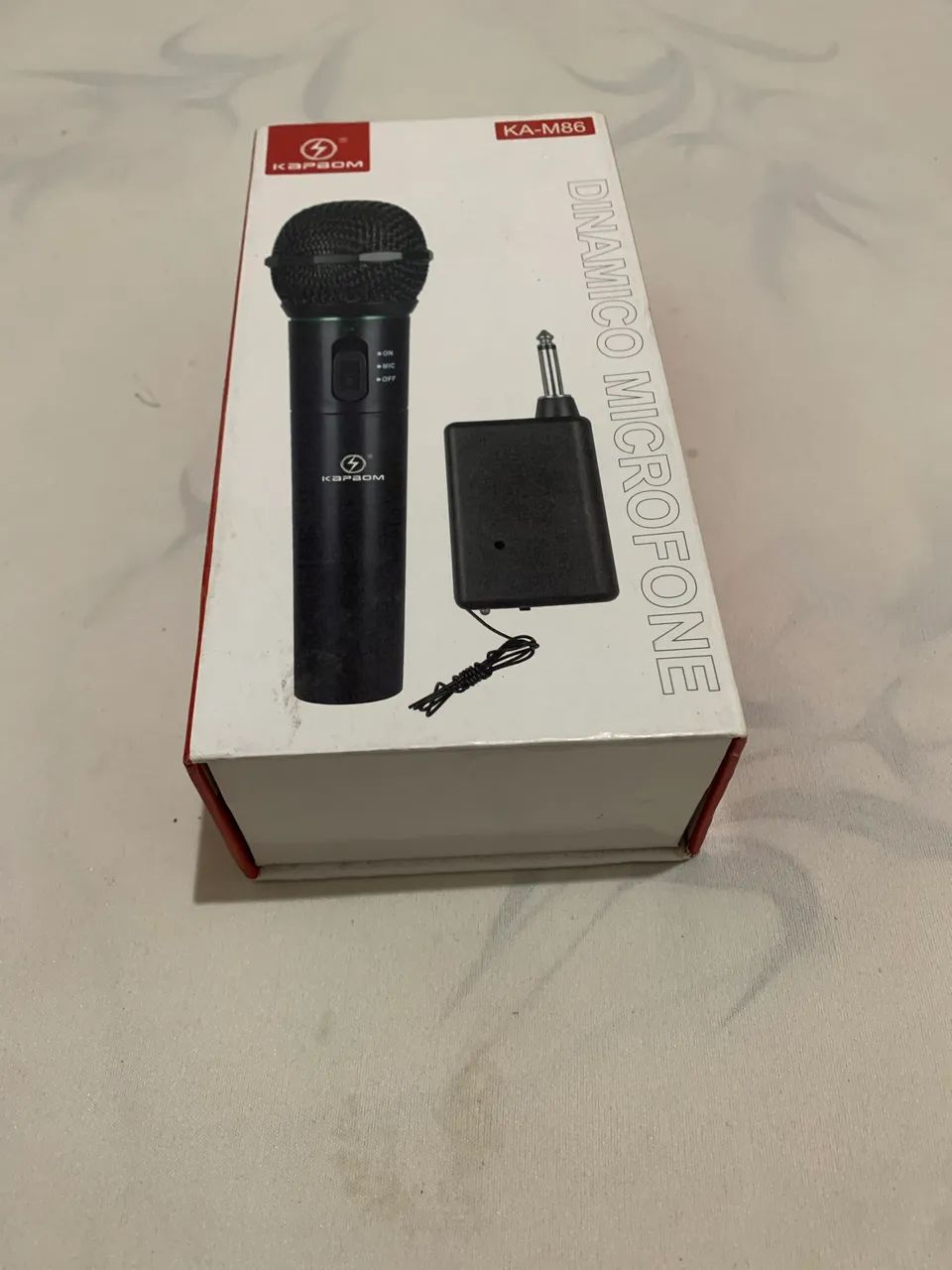 Microfone karaokê 
