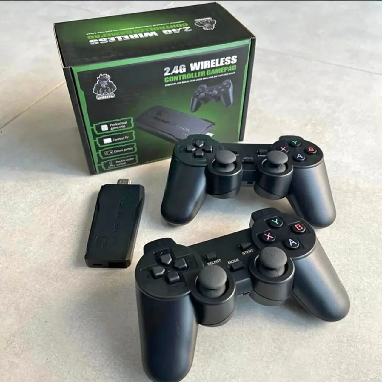 Game Stick M8 Lite- 2 controles e 20 mil jogos 