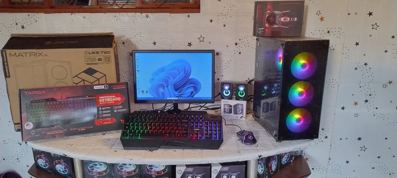 Computador i5, 16gb ram, - quarta geração - SSD 240gb - Tela 19 polegadas HDMI  - Foto 5