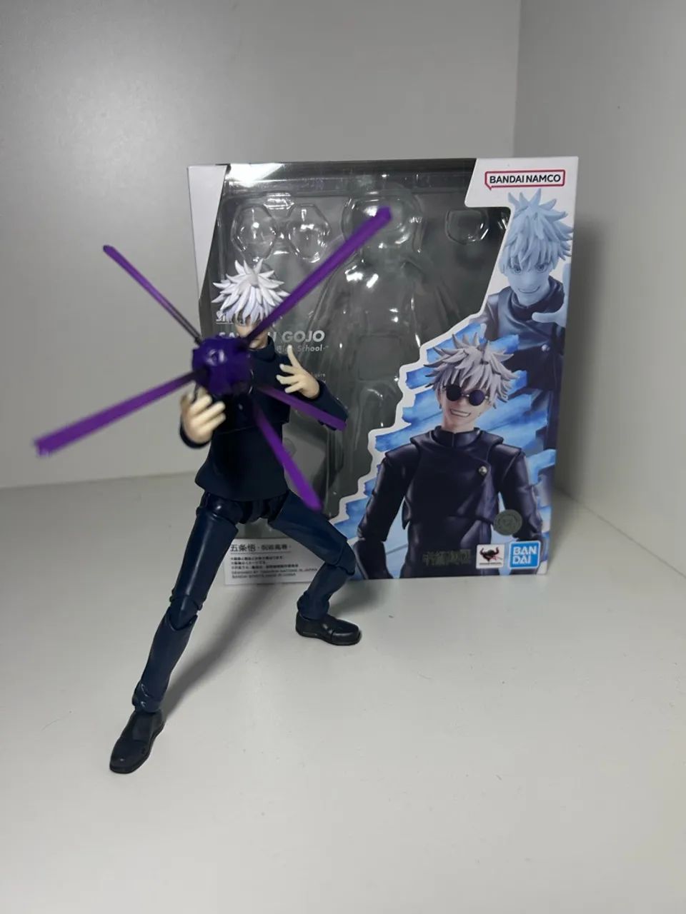 Sh figuarts Satoru Gojo + extra acessórios