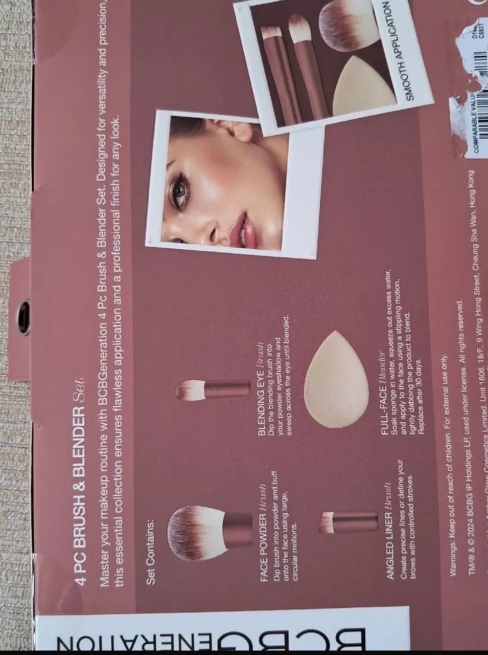 kit de pincéis e esponja bcbg generation - Foto 2