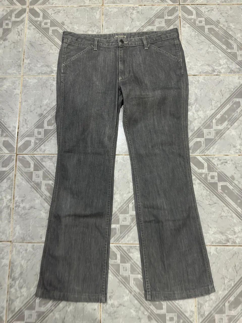 Calça bootcut Lacoste vintage 