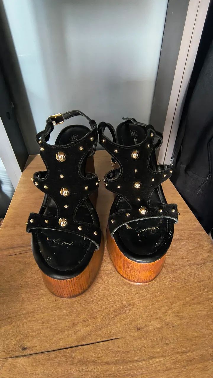 Sandália plataforma flatform Boho - Foto 2