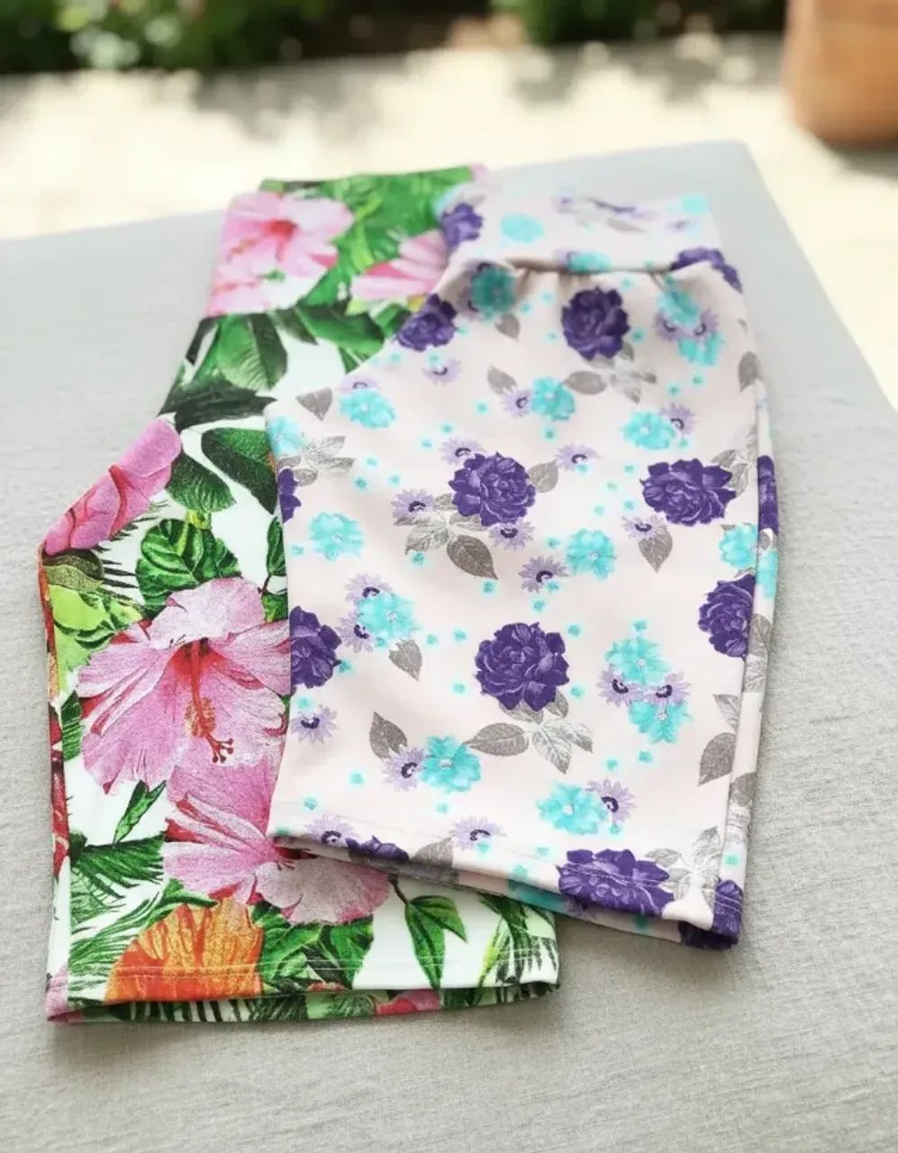 2 Bermudas femininas florais Rocha Confecções - Foto 3
